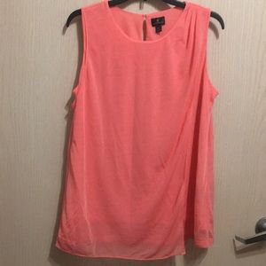 Pink Worthington Sleeveless Top